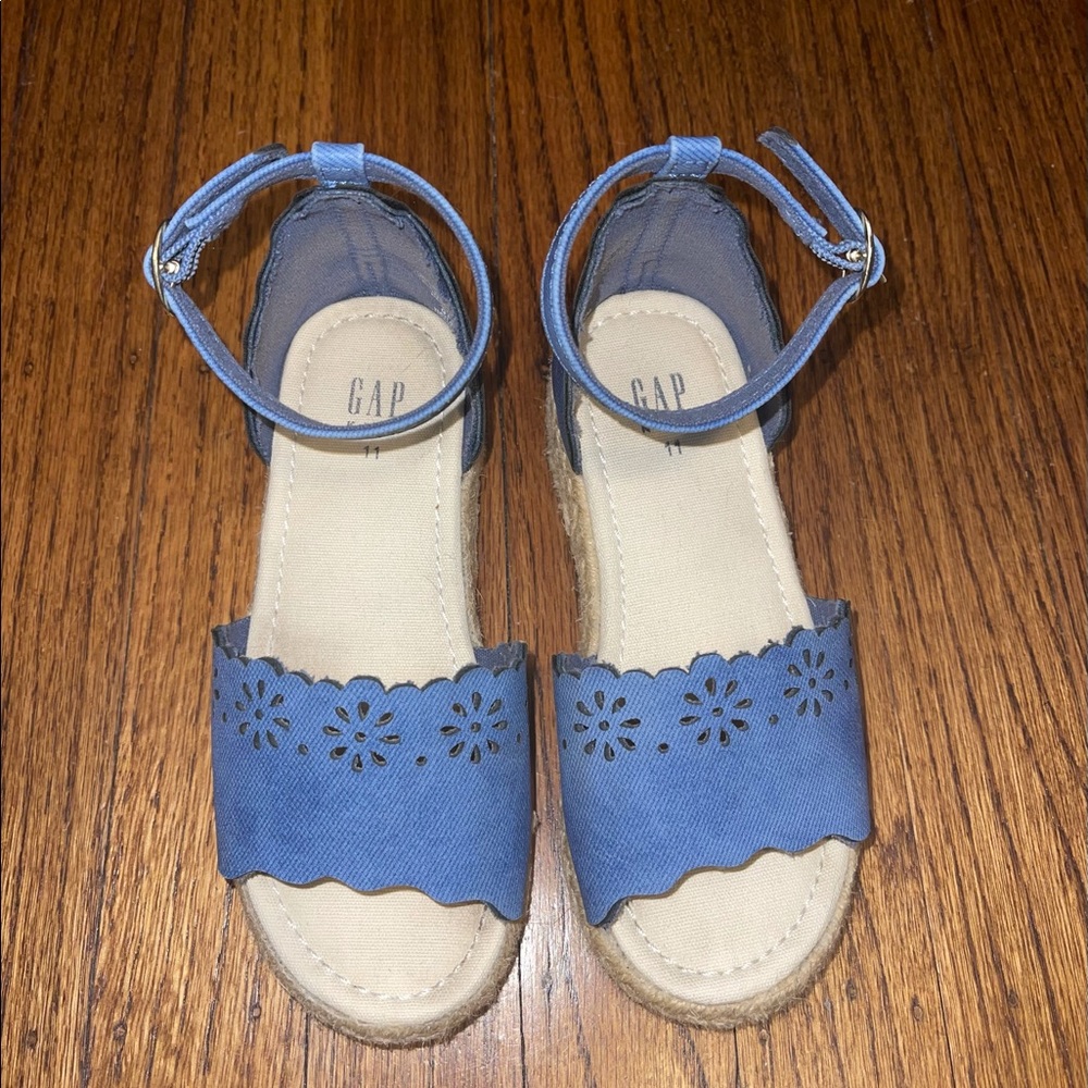 Gap 11T denim espadrille sandals